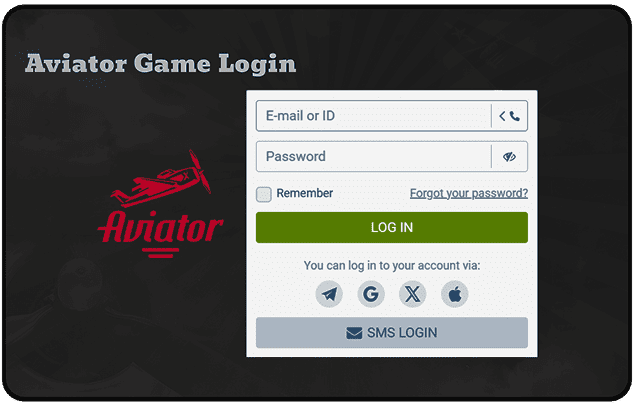 <span>Aviator</span> Game Login